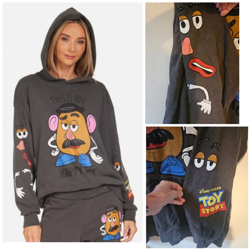 Lauren Moshi Mr. Potato Head This Is My Happy Place hoodie